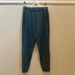 Lululemon Men's Gray/Blue Nylon Jogger Pants Size XS
